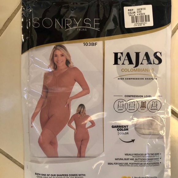 Sonryse Faja size Medium with sleeves - Picture 7 of 8